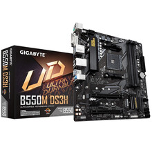 技嘉（GIGABYTE）B450/B550  AMD台式机 主板AM4 B550M DS3H
