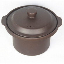 电炖锅 2L3L4L5L原装紫砂内胆盖 美的401/40D 4L褐色内胆+盖子