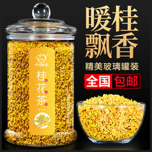 桂花茶 桂花干食用茶叶 广西特产花草茶干桂花 玻璃罐新鲜无硫 中闽飘香 【一 罐 装】玻璃罐包装 发1罐共35克