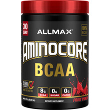 坏班啊ALLMAX BCAA AMINOCORE支链氨基酸促肌肉分解90份 蓝莓-全新30份