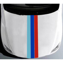 长安cs35plus车贴 车身拉花 个性装饰贴纸车身腰线贴 运动彩条贴 机盖贴(三色)