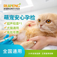 【新瑞鹏全国】到店服务-萌宠猫咪狗狗安心孕检套餐