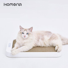 homerun 霍曼智能猫抓板体重秤瓦楞纸猫爪垫自带称重功能猫咪玩具磨爪神器 智能猫抓板秤