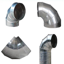 商用抽吸油烟机排烟罩不锈钢排烟管酒店空气净化安装套件 工程定制