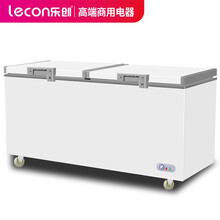 乐创（lecon）卧式冰箱商用冰柜双门冷柜冷冻柜冷藏柜保鲜柜商用雪糕柜小冰柜饮品柜 578冷冻双门