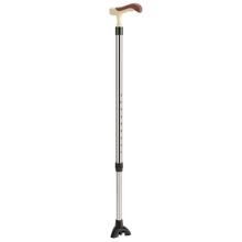 鱼跃（YUWELL）铝合金手杖拐杖助步器可伸缩三角垫防滑老人助行器YU828 三角防滑伸缩手杖828