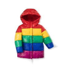 巴拉巴拉女大童羽绒服冬季童装儿童外套时尚洋气亮色个性 中国红6620 120cm