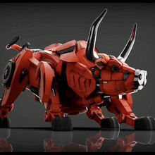 【限量摆件】《势》机械牛明星家居创意摆件后现代赛博朋克风格送男朋友生日礼物纪念日 收藏送礼保值 大