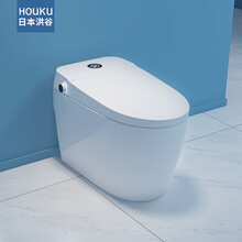 日本洪谷无水压限制智能马桶一体多功能座便器即热烘干自动冲水家用无水箱感应翻盖停电冲水 无水压限制【自动款+泡沫盾】 孔距300