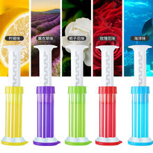 马桶小花清香厕所除臭香薰凝胶洁厕灵马桶清洁剂卫生间空气清新剂新品 海洋3+玫瑰花3【共6支】