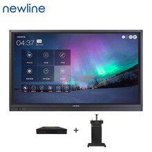 newline TT-6519RS 65英寸会议平板电视 教学会议 双系统 4K触屏一体机（含移动支架+opspc模块）
