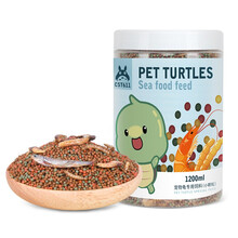 宠尚天（Jonsanty）CST614 龟粮乌龟饲料巴西龟虾干龟食大颗粒综合盛宴1200ml
