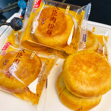 肉松饼整箱休闲早零食即食夜宵特产糕点美食营养食品面包 友臣肉松饼1斤