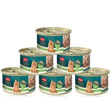 富力鲜(Frisian)猫罐头湿粮 进口白肉发腮增肥猫咪零食罐头 毛球控制配方 金枪鱼鸡肉85g*24