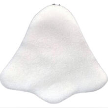 鼻部化妆棉导出液鼻膜纸鼻贴纸黑头导出液棉蚕丝100片 (袋装)新款三角鼻膜100片