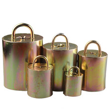 耐尔尼 牛铃铛加厚特响牛羊用铃铛畜牧养殖设备 45cm绳子 （铃铛用）【颜色随机发】