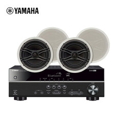 雅马哈（YAMAHA）NS-IW360C(2对）+RX-V383家庭影院音箱音响 吸顶喇叭背景音乐