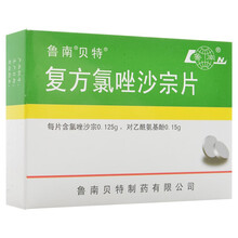 鲁南贝特 复方氯唑沙宗片 24片 RX 1盒装