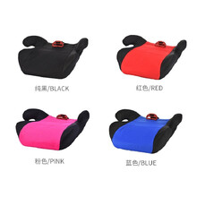 适用于汽车儿童座椅 36*34*16CM儿童安全座椅垫 车载儿童增高垫 红黑