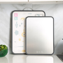 BSD 不锈钢双面厨房案板菜板家用抗菌防霉塑料切水果砧板刀板切菜板案板不锈钢砧板案板大号揉面板 不锈钢大号双面砧板