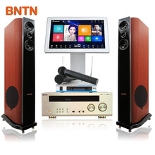 万马奔腾（BNTN） 新贵落地木箱5.1家庭影院套装 WiFi蓝牙HDMI卡拉OK 影院组合音响 5件套新贵影院 套装音响