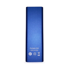 THU 移动固态硬盘 128g/256g/512g PSSD USB3.1 Type-c高速小巧便携 深海蓝 512G
