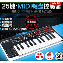 山逊SAMSON Graphite M25迷你25键MIDI键盘 专业控制器 兼容IPAD (顺丰到家)GRAPHITE M25