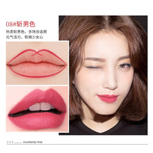 品牌自动旋转双头唇笔唇线笔防水持久不脱色初学者唇部打底咬唇 08#斩男色-【唇线笔】