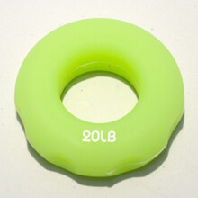 金色雨林 儿童握力圈 握力器 小朋友指力器 男女学生练字钢琴 康复训练手硅胶球 20LB