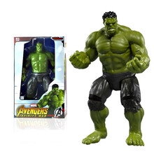 中动玩具 160507 14寸绿巨人 漫威手办玩具复仇者联盟关节可动儿童玩具生日礼物