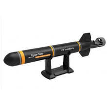 鱼雷模型 电动鱼雷拼装轮船舶舰艇模型儿童玩具礼物 蓝色