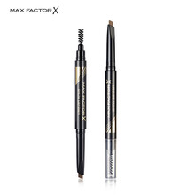 蜜丝佛陀（Max Factor）精雕塑型双头砍刀眉笔  防水持久耐用不易晕染自然不脱色 03浅灰