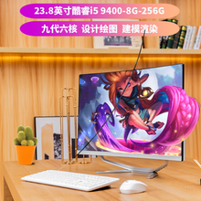 一体机电脑 22-24英寸 直面曲面屏 酷睿独显电竞电脑 高清办公教育网课游戏吃鸡LOL 昂福镭仕 Y:23.8英寸 i5-9400 九代六核 高性能