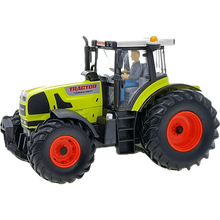 工程汽车模型合金拖拉机模型农场机械仿真男孩儿童礼品农用玩具车复古拖拉机 拖拉机合金版(电动款)