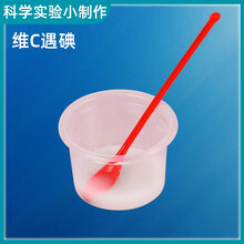 儿童科技小制作模型DIY steam手工拼装套装玩具小实验 中小学生小发明 作业比赛玩具 维C遇碘