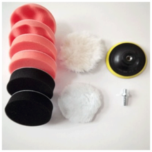 汽车抛光机打蜡机无线家用车用锂电池充电可调速美容工具地板家具 4寸10件套配件（无主机）