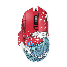 适用 罗1技G502有线版 hero 无线版 鼠标贴纸 G502SE 贴膜全包 炫彩个性纸 YL017 贴纸【G502无线版】