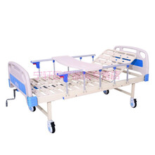 卓盛 家用多功能护理床老人养老院病床瘫痪病人升降床单摇床 ABS单摇床+护栏+餐桌+轮子