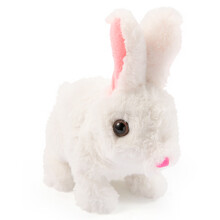 育儿宝 儿童玩具男孩女孩电动宠物机器人萌宠兔 萌宠兔睡篮款