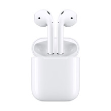 Apple airpods2 苹果原装蓝牙耳机无线耳机二代 airpods 2代【配有线充电盒】
