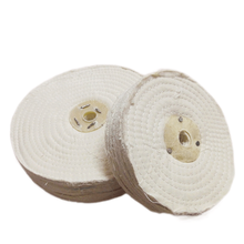 打线棉布轮 镜面抛光轮 抛光轮 抛光布轮  亚克力抛光布轮 100*5层