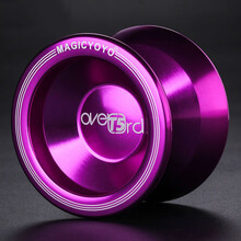 悠悠球比赛专用 悠悠球专业高级长睡眠花式溜溜球比赛专用职业儿童yoyo球的 T5--紫色 送配件礼包