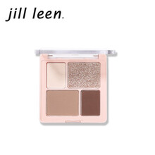 JILL LEEN晶灿立体四色眼影便携小盘懒人网红款迷你小巧闪粉眼影 03#混泥土