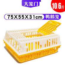 批发鸡用运输笼 鸡用周转箱 运输鸡笼 鸡鸭鸽兔周转箱运输笼 鸡框 鸭笼大笼门-10.6斤