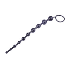 火乐玩具后庭拉珠彩珠9连肛塞夫妻情趣女性自慰成人用品 拉珠随机发