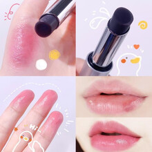 墨绿森林变色唇膏无色润唇膏滋润补水保湿防干裂男女士唇膏 黑管（无色润唇膏）