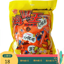 海味王香酥小黄鱼500g即食海鲜零食鱼干久鲜缘开袋装散装独立包装 鳕鱼500克