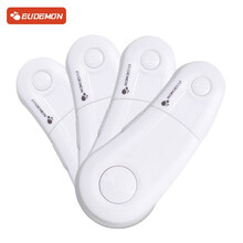 攸曼诚品(eudemon)4个装白色婴幼儿橱柜锁 宝宝安全锁 儿童抽屉锁防夹手柜门锁扣 冰箱锁