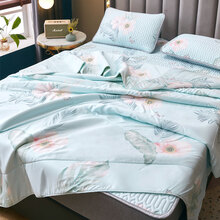 RoyalNature 2021年新款泰国皇家天然乳胶被 夏被盖被春秋被子双人空调被抗菌透气防螨被褥 夏日清新 230*200cm（1.8m床）