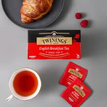 西式下午茶伯爵红茶+英早红茶25袋茶包 袋泡茶叶